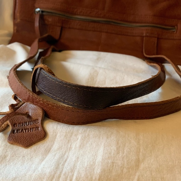 Spikes & Sparrow genuine leather laptop bag/tote - Picture 8 of 8